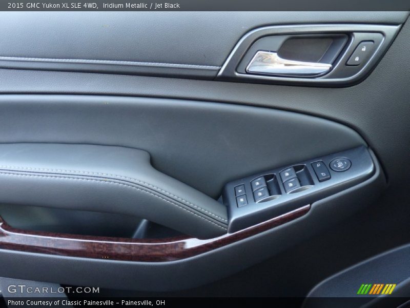 Iridium Metallic / Jet Black 2015 GMC Yukon XL SLE 4WD