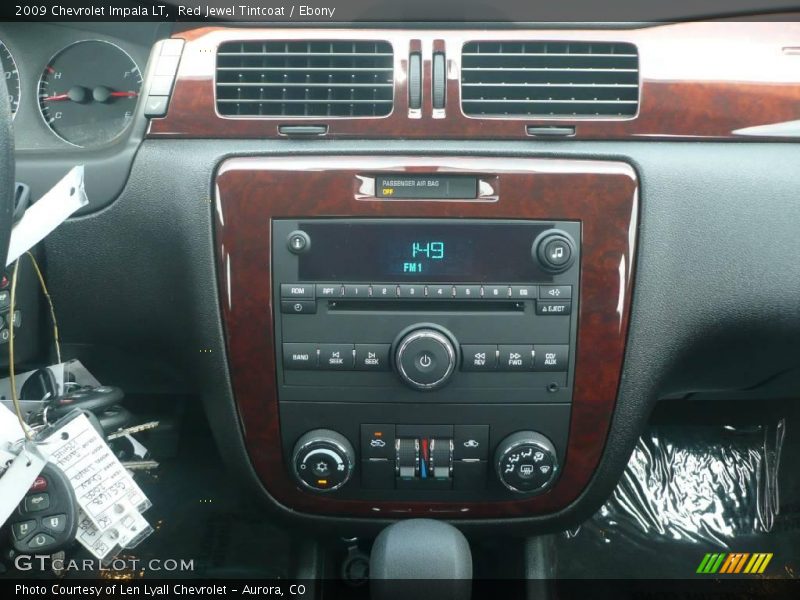 Red Jewel Tintcoat / Ebony 2009 Chevrolet Impala LT