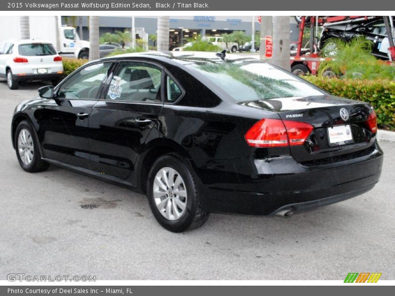 Black / Titan Black 2015 Volkswagen Passat Wolfsburg Edition Sedan