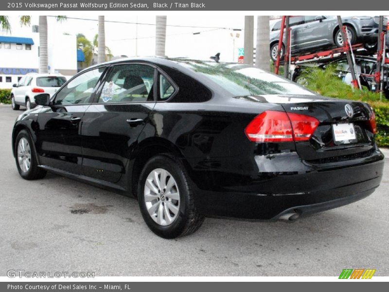Black / Titan Black 2015 Volkswagen Passat Wolfsburg Edition Sedan