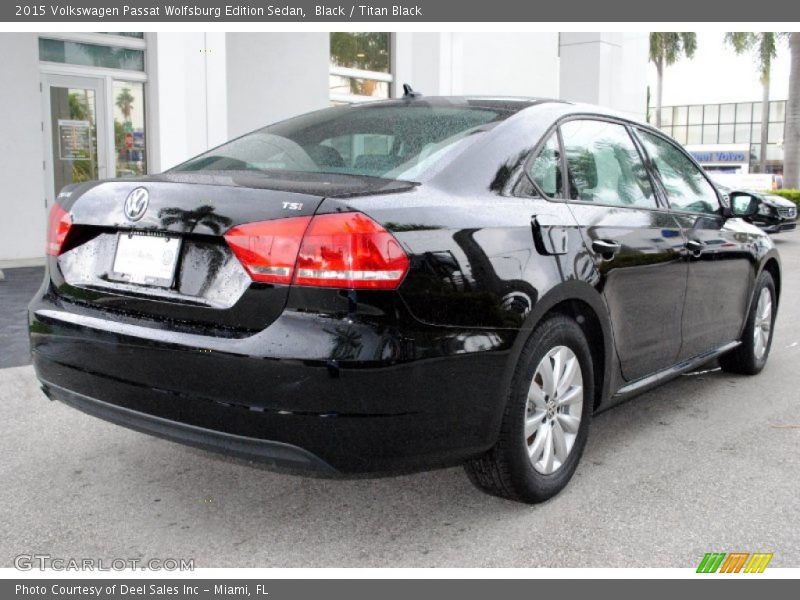 Black / Titan Black 2015 Volkswagen Passat Wolfsburg Edition Sedan