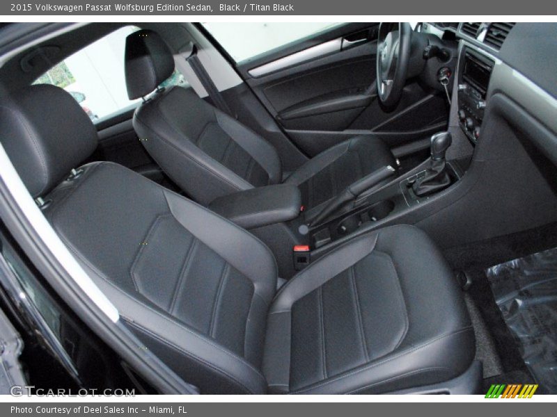 Black / Titan Black 2015 Volkswagen Passat Wolfsburg Edition Sedan