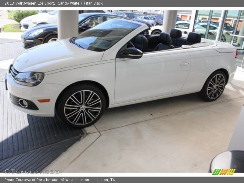 Candy White / Titan Black 2013 Volkswagen Eos Sport
