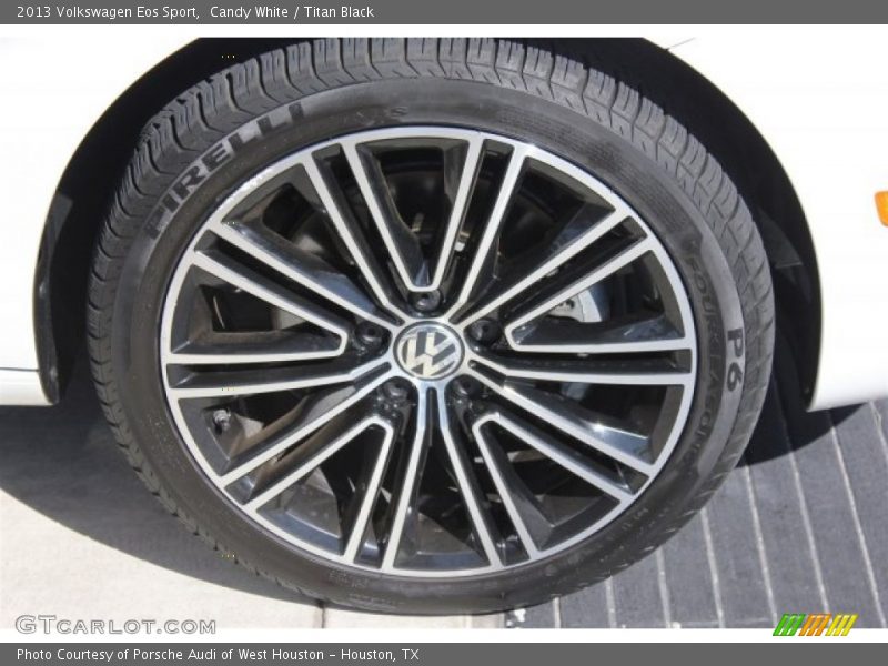 Candy White / Titan Black 2013 Volkswagen Eos Sport