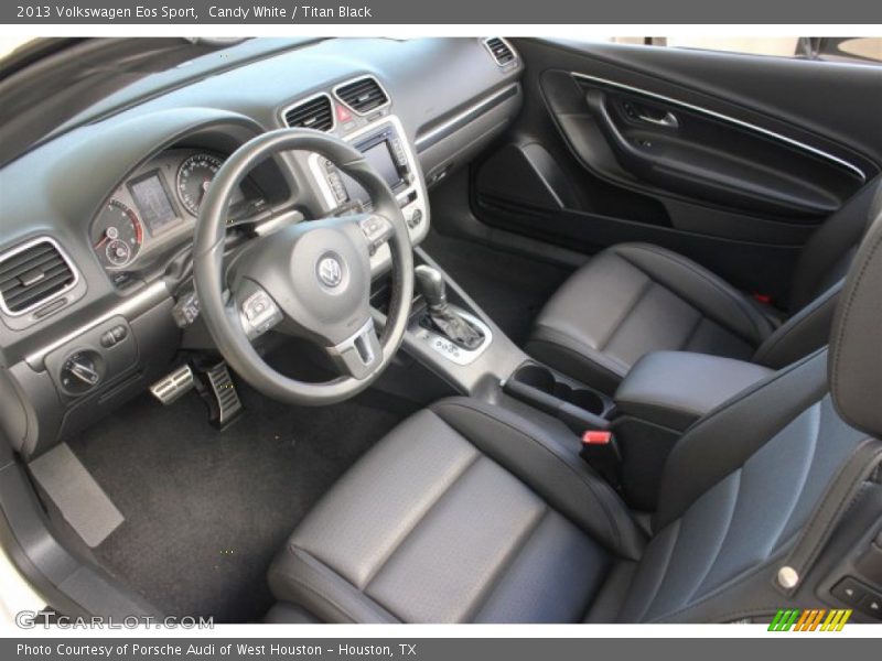 Candy White / Titan Black 2013 Volkswagen Eos Sport