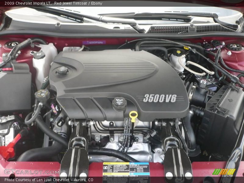 Red Jewel Tintcoat / Ebony 2009 Chevrolet Impala LT