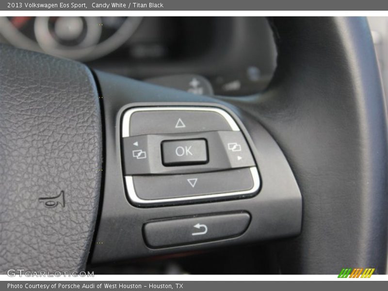 Candy White / Titan Black 2013 Volkswagen Eos Sport