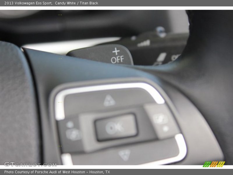 Candy White / Titan Black 2013 Volkswagen Eos Sport