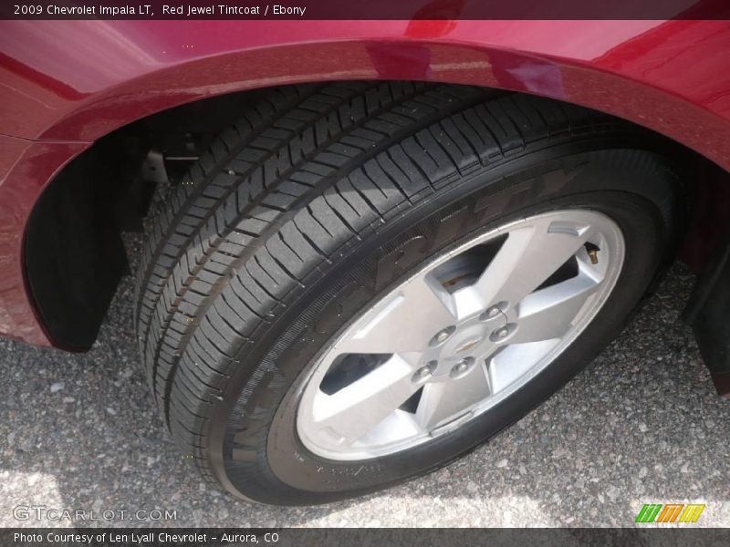 Red Jewel Tintcoat / Ebony 2009 Chevrolet Impala LT