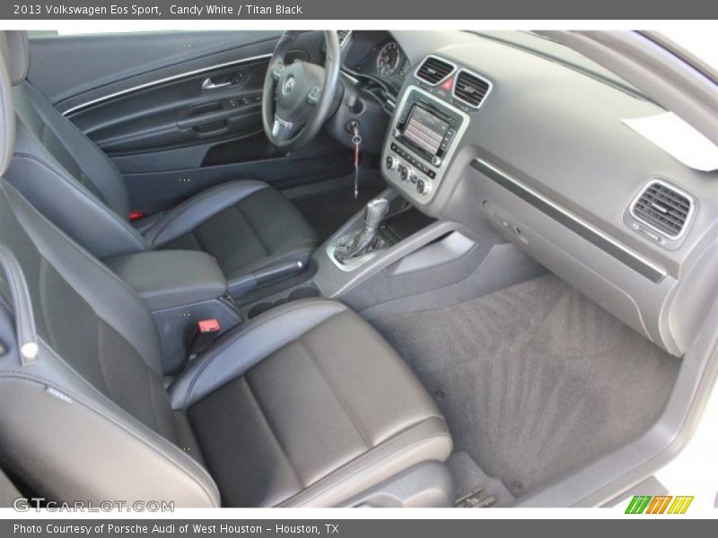 Candy White / Titan Black 2013 Volkswagen Eos Sport