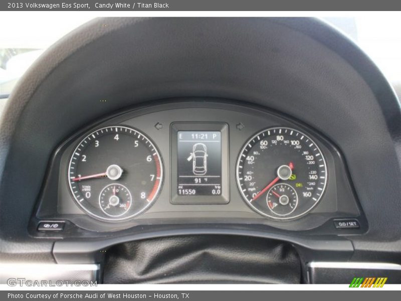 Candy White / Titan Black 2013 Volkswagen Eos Sport