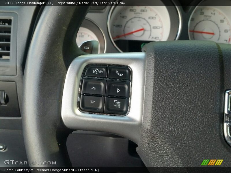 Controls of 2013 Challenger SXT