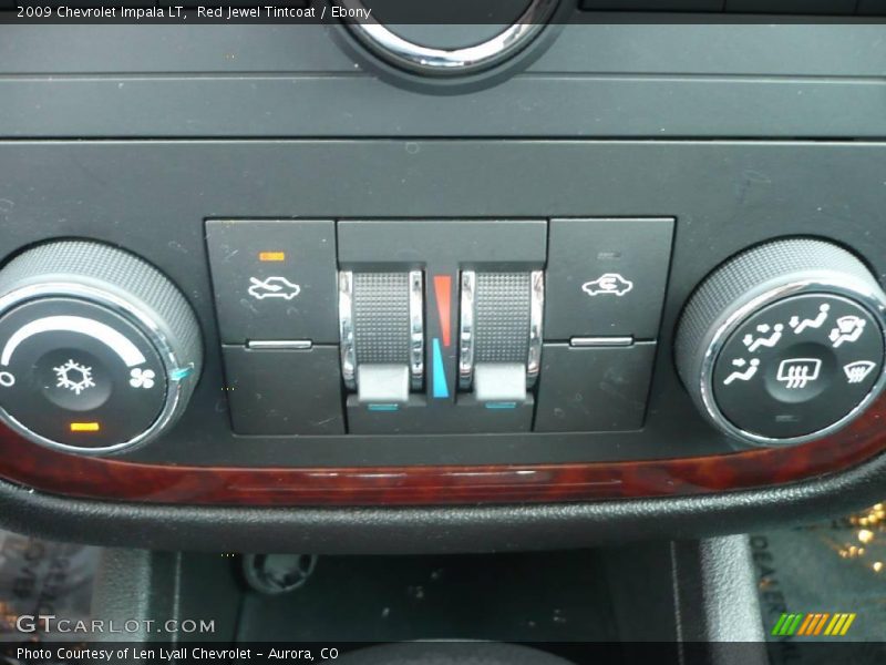 Red Jewel Tintcoat / Ebony 2009 Chevrolet Impala LT