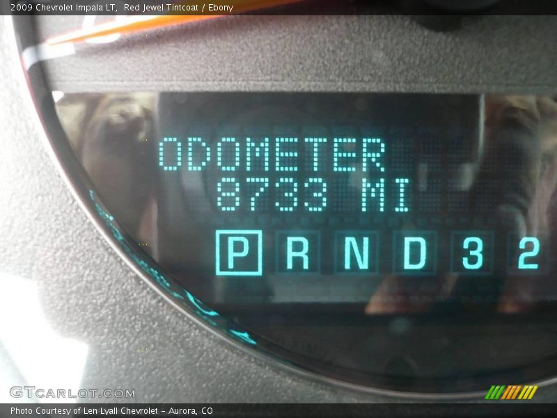 Red Jewel Tintcoat / Ebony 2009 Chevrolet Impala LT