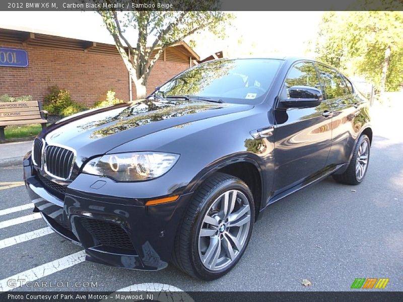 Carbon Black Metallic / Bamboo Beige 2012 BMW X6 M