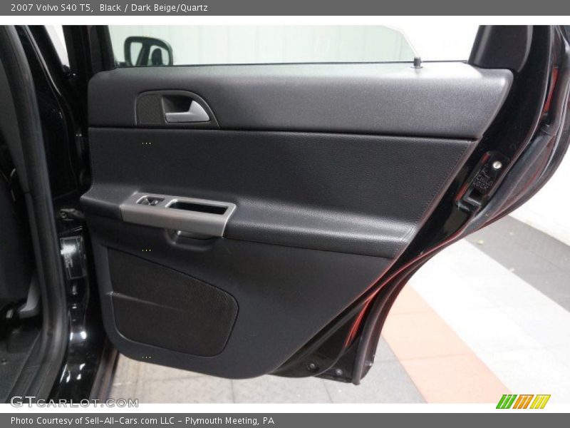 Black / Dark Beige/Quartz 2007 Volvo S40 T5
