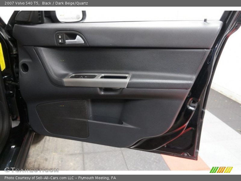 Black / Dark Beige/Quartz 2007 Volvo S40 T5