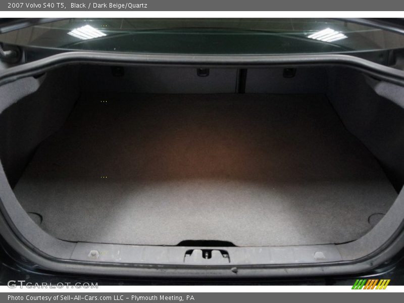 Black / Dark Beige/Quartz 2007 Volvo S40 T5