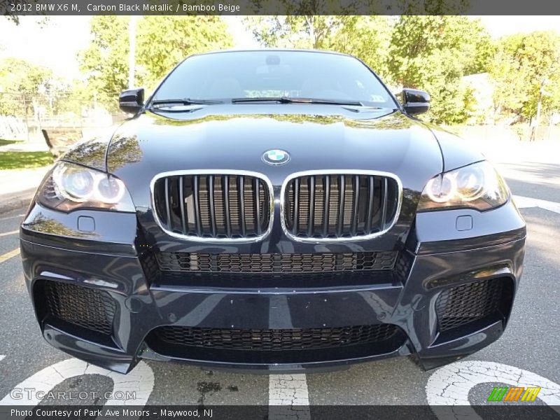 Carbon Black Metallic / Bamboo Beige 2012 BMW X6 M