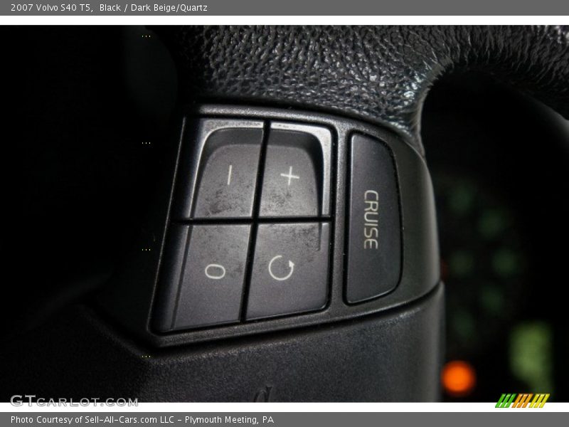 Black / Dark Beige/Quartz 2007 Volvo S40 T5