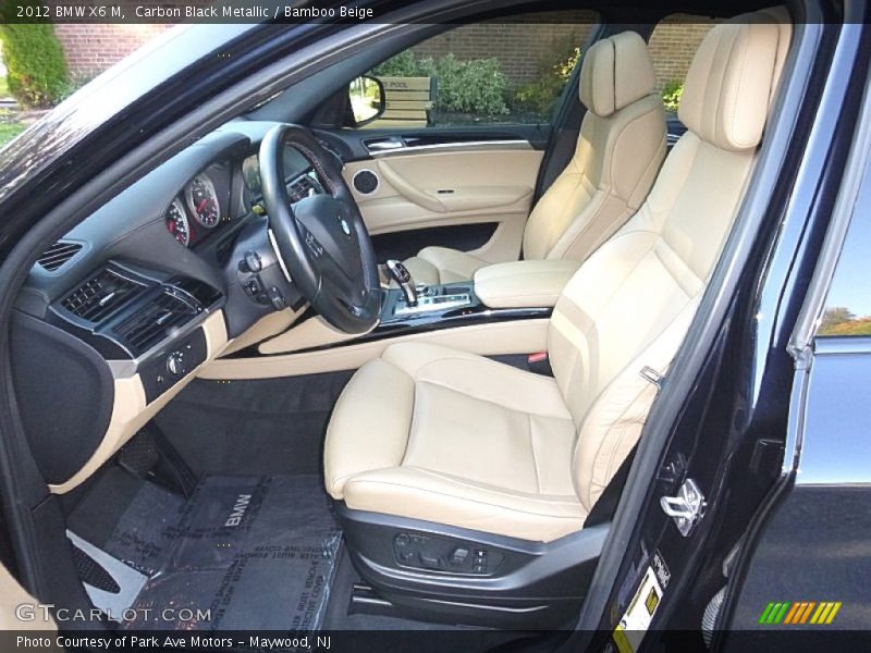Carbon Black Metallic / Bamboo Beige 2012 BMW X6 M