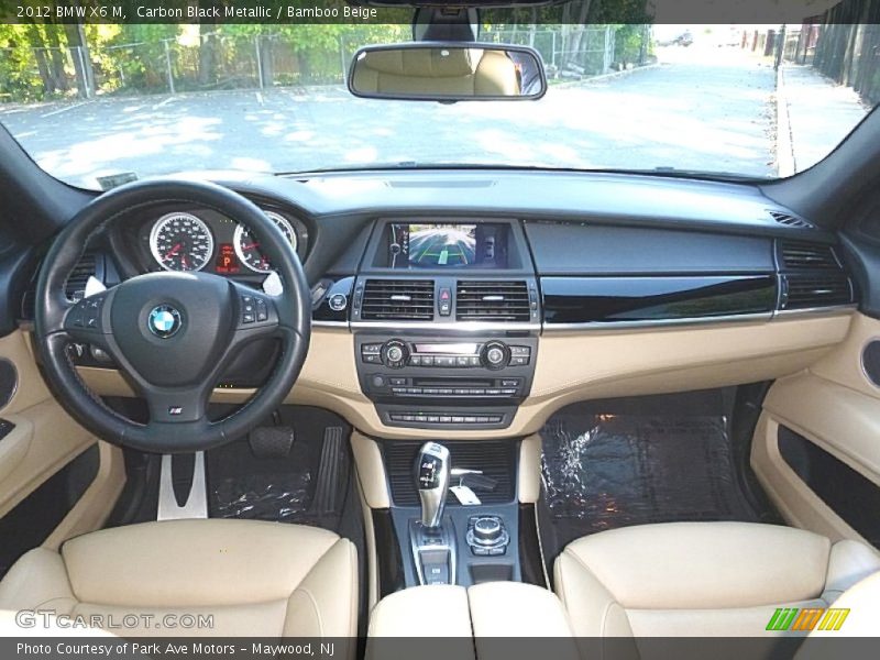 Carbon Black Metallic / Bamboo Beige 2012 BMW X6 M