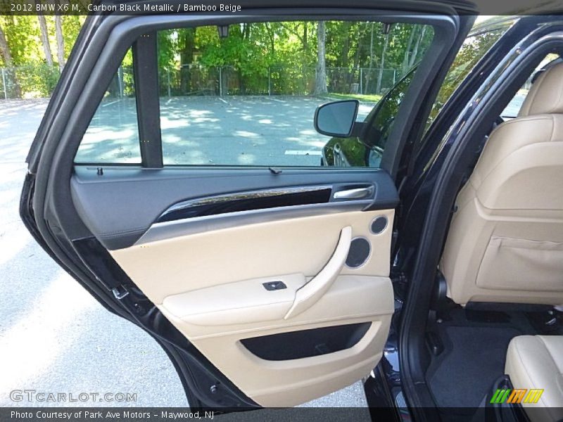 Carbon Black Metallic / Bamboo Beige 2012 BMW X6 M