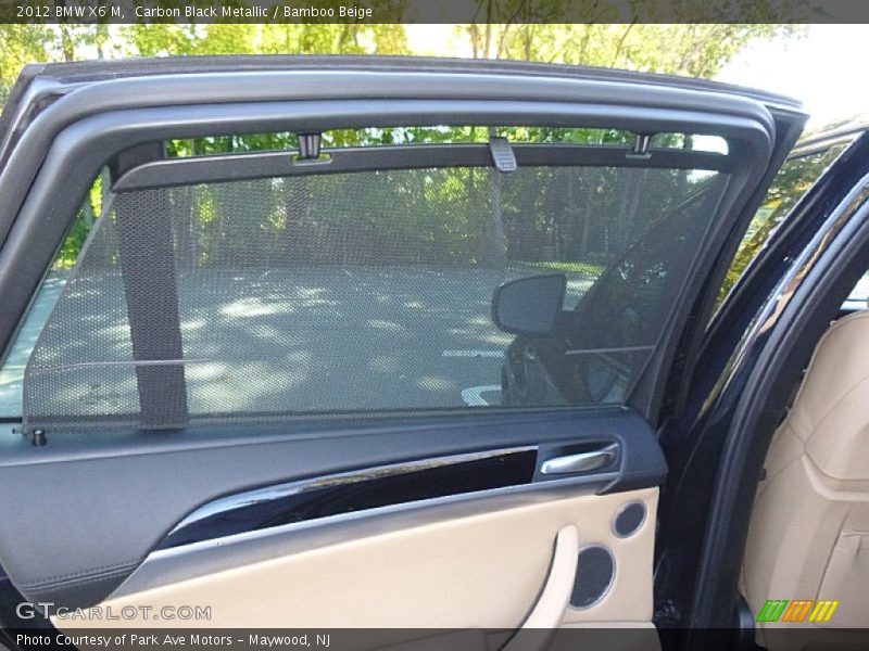 Carbon Black Metallic / Bamboo Beige 2012 BMW X6 M