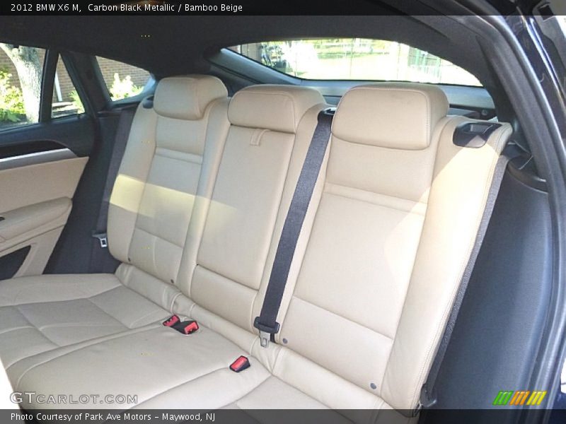 Carbon Black Metallic / Bamboo Beige 2012 BMW X6 M