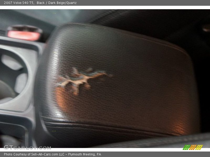 Black / Dark Beige/Quartz 2007 Volvo S40 T5