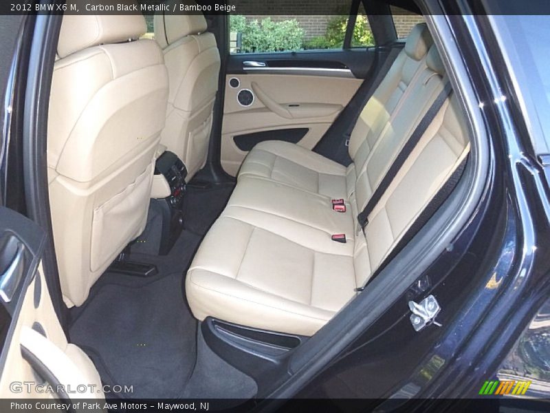 Carbon Black Metallic / Bamboo Beige 2012 BMW X6 M