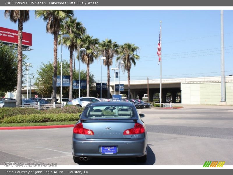 Lakeshore Slate Blue / Wheat 2005 Infiniti G 35 Sedan