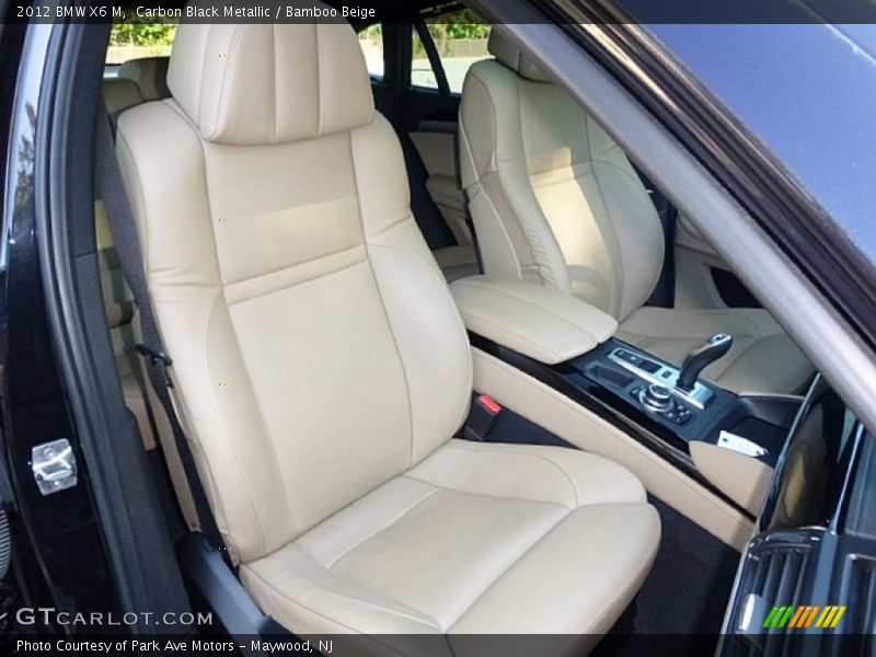 Carbon Black Metallic / Bamboo Beige 2012 BMW X6 M