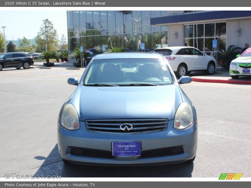 Lakeshore Slate Blue / Wheat 2005 Infiniti G 35 Sedan