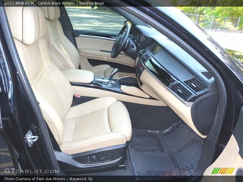 Carbon Black Metallic / Bamboo Beige 2012 BMW X6 M