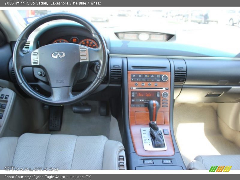 Lakeshore Slate Blue / Wheat 2005 Infiniti G 35 Sedan