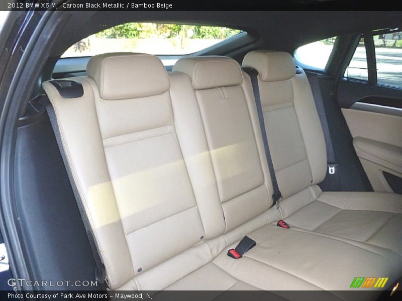 Carbon Black Metallic / Bamboo Beige 2012 BMW X6 M