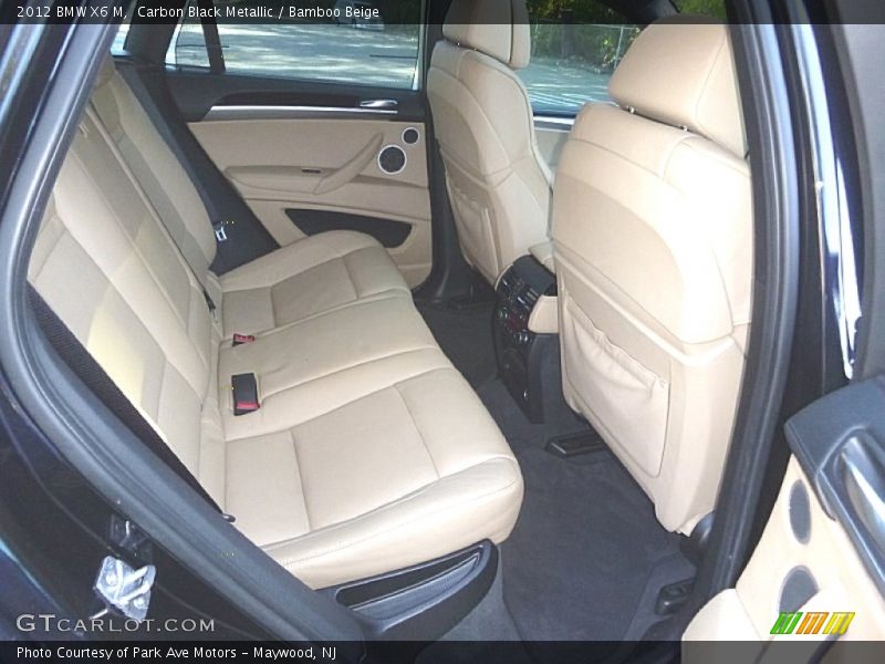 Carbon Black Metallic / Bamboo Beige 2012 BMW X6 M