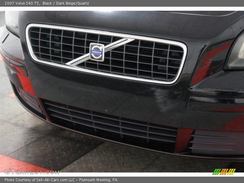 Black / Dark Beige/Quartz 2007 Volvo S40 T5
