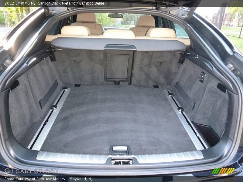 Carbon Black Metallic / Bamboo Beige 2012 BMW X6 M