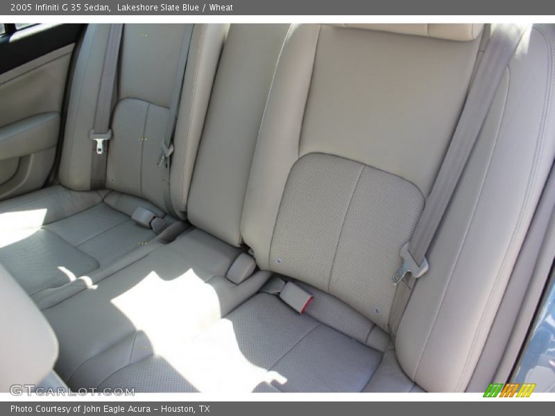 Lakeshore Slate Blue / Wheat 2005 Infiniti G 35 Sedan