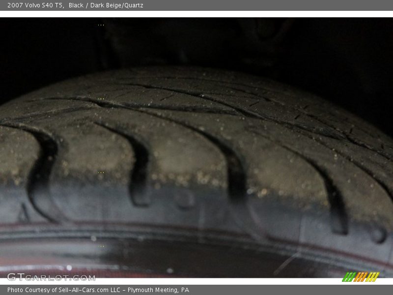 Black / Dark Beige/Quartz 2007 Volvo S40 T5