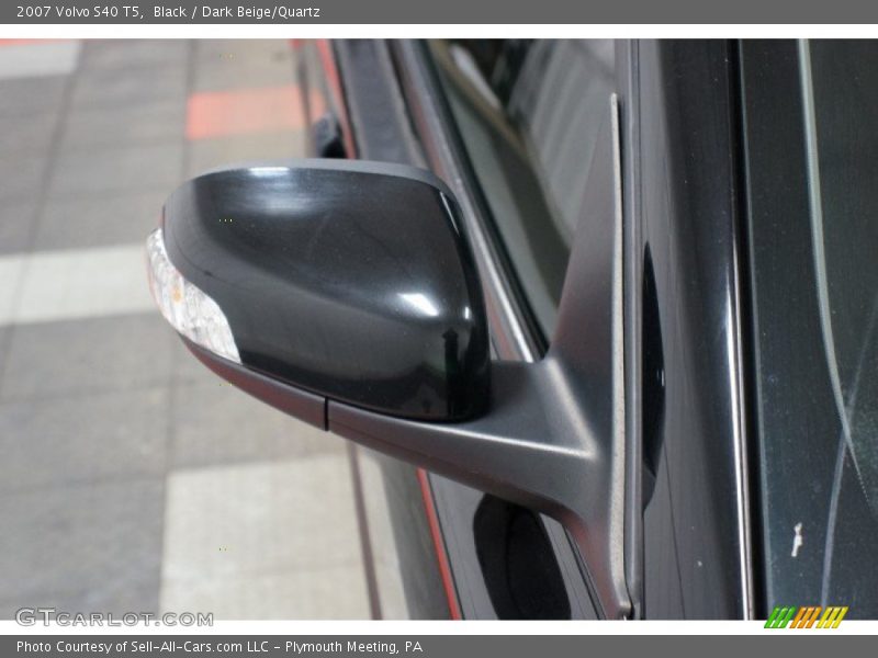 Black / Dark Beige/Quartz 2007 Volvo S40 T5
