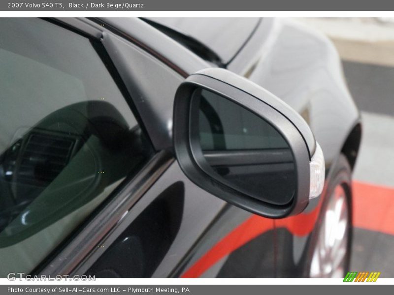 Black / Dark Beige/Quartz 2007 Volvo S40 T5