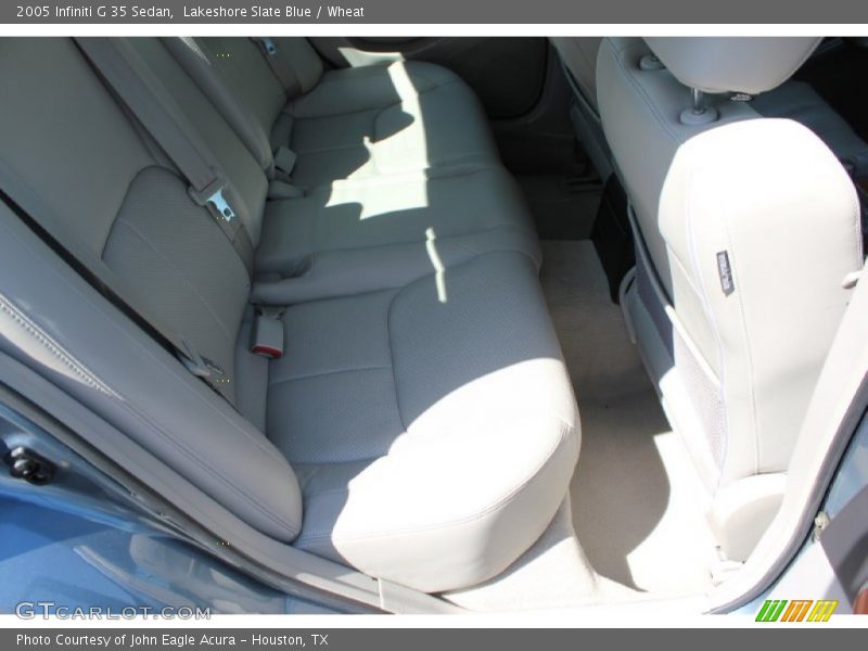 Lakeshore Slate Blue / Wheat 2005 Infiniti G 35 Sedan