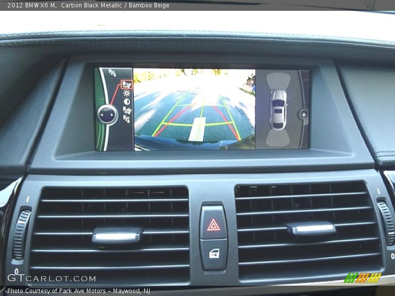 Carbon Black Metallic / Bamboo Beige 2012 BMW X6 M