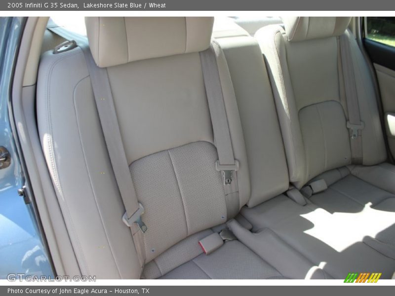 Lakeshore Slate Blue / Wheat 2005 Infiniti G 35 Sedan