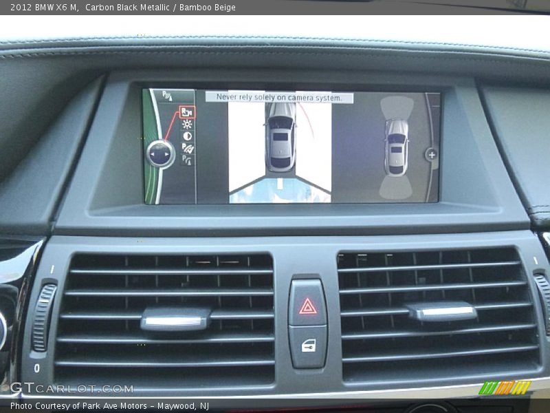 Carbon Black Metallic / Bamboo Beige 2012 BMW X6 M