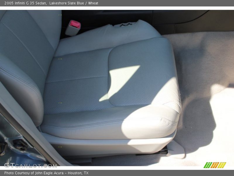 Lakeshore Slate Blue / Wheat 2005 Infiniti G 35 Sedan