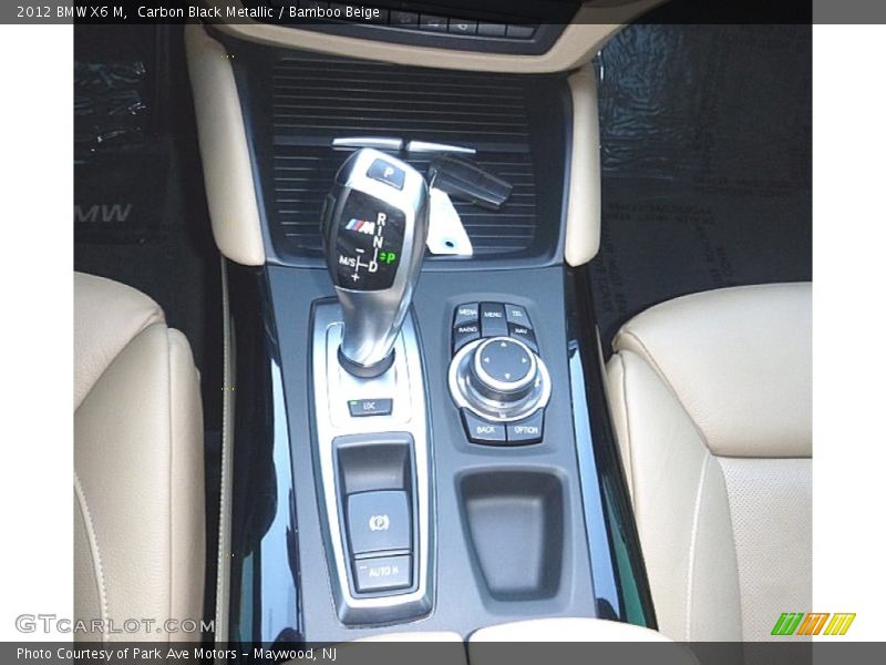 Carbon Black Metallic / Bamboo Beige 2012 BMW X6 M